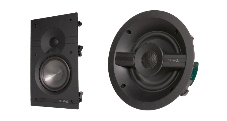 Control4 Intros 14 New Triad Distributed Speakers