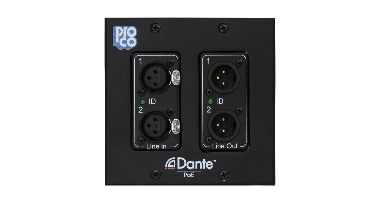 New Dante Modules from ProCo Sound Debut at InfoComm 2019