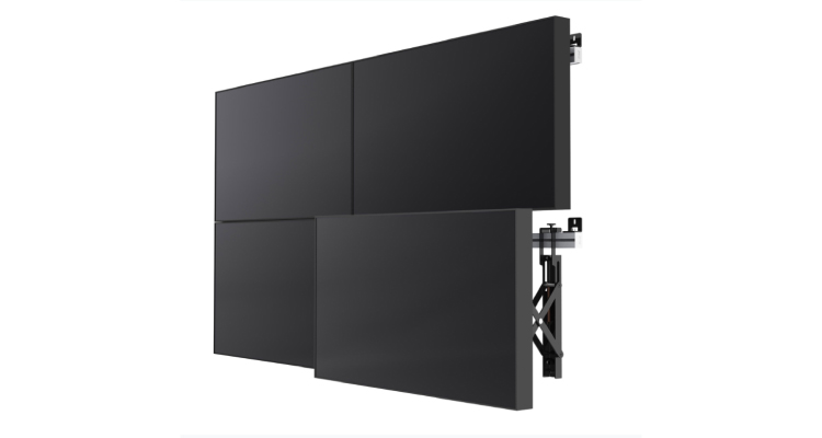 Draper Debuts New Modular Video Wall Mounting Solution