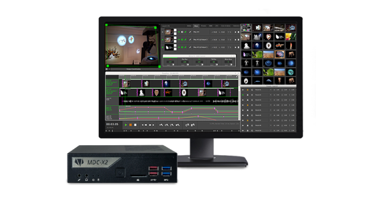 Dynamic Projection Institute Announces MDC-X Media Server