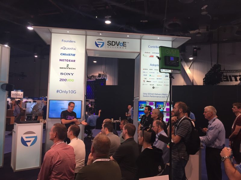SDVoE 20/20:  In-booth Education Sessions to be Offered at InfoComm 2019