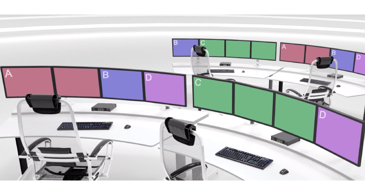 Matrox Aggregator Mode Allows One Receiver to Display Three Streams at One Time