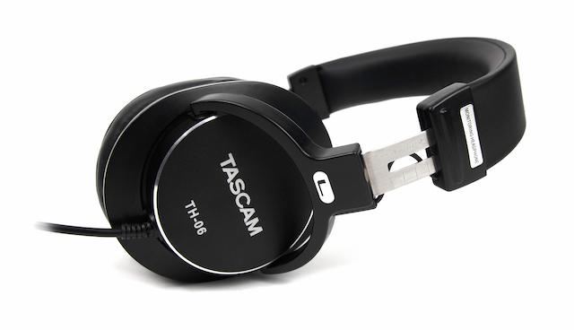 New TASCAM TH-06 Bass XL Monitoring Headphones Deliver Exceptional Bass