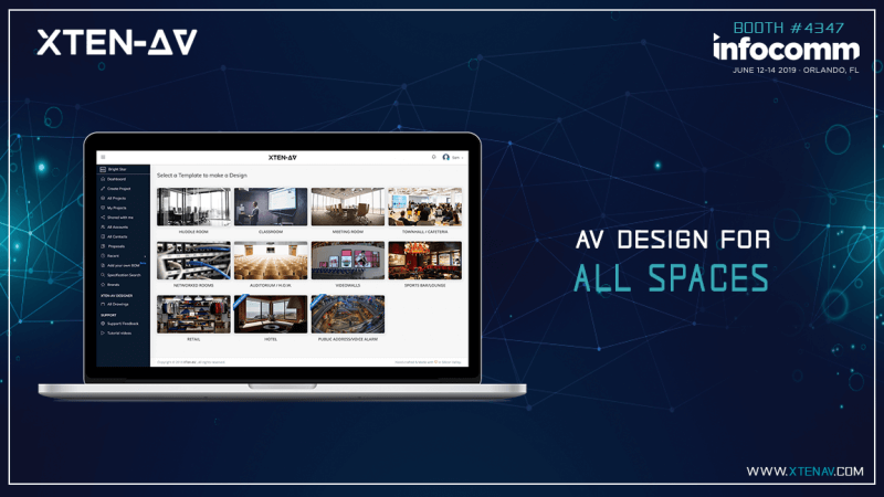 Presenting XTEN-AV a cloud-based AV design platform