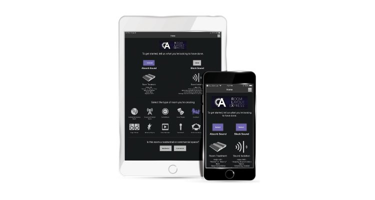 Auralex Debuts Standalone App RLX: Room Layout eXpress