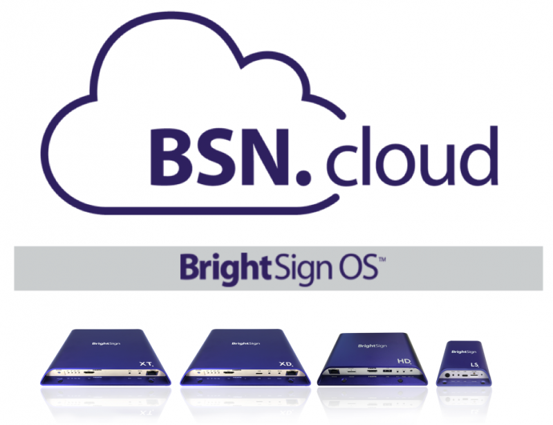 BrightSign Unveils Plans for InfoComm 2019 – Company Demonstrates New BSN.cloud Network Management Platform