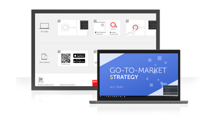 Barco Debuts ClickShare Desktop App