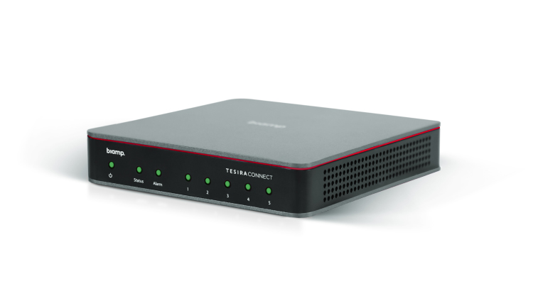 Biamp AVB-Based TesiraCONNECT to Connect and Power All Biamp Devices Debuts