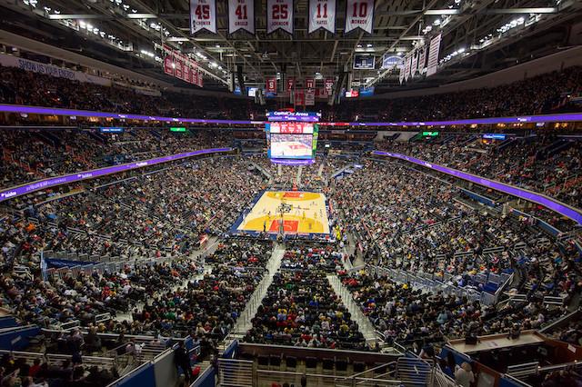 Capital One Arena Scores with EAW Adaptive Systems