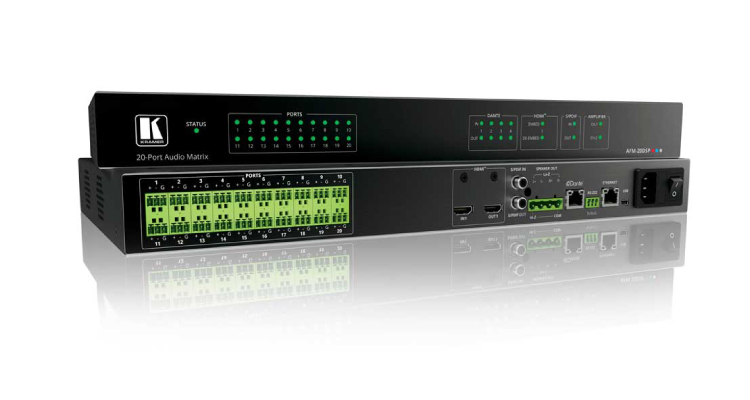 Kramer’s New Audio Matrix Will Make U.S. Debut at InfoComm