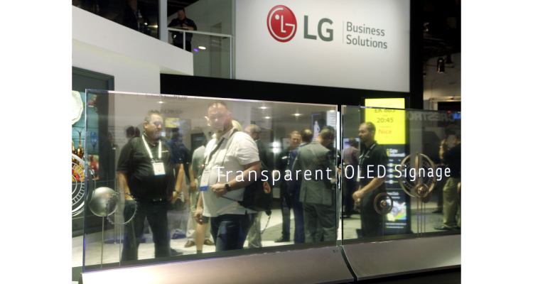 LG’s Transparent OLED Commercial Line Officially Debuts