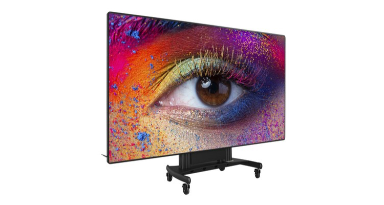 Optoma Created a Fixed-Frame 130″ LED Display in FHDQ130