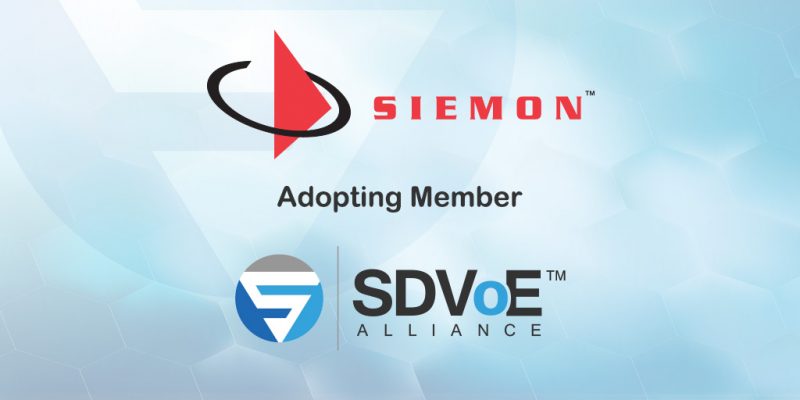 Siemon Joins SDVoE Alliance, Will Share Interoperability and Standardization Vision at InfoComm 2019
