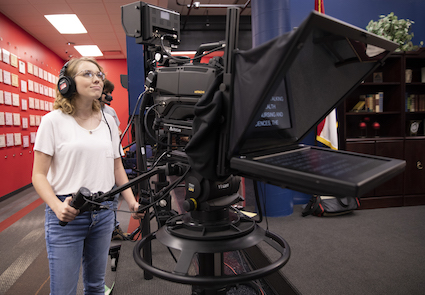 SEMO Students Gain Real-World Experience With Vinten Camera Supports and Autocue Teleprompter