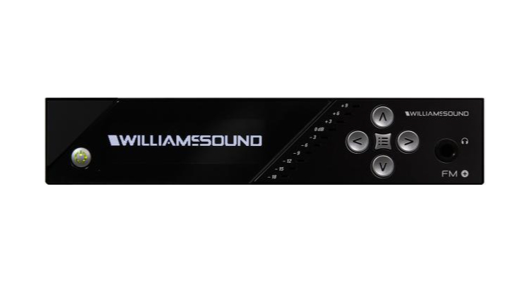 FM+ Dante Assistive Listening System from Williams AV Broadcasts to FM and Wi-Fi