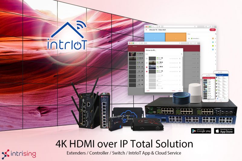 Intrising Networks Joins SDVoE Alliance, Demonstrates New Products at InfoComm 2019