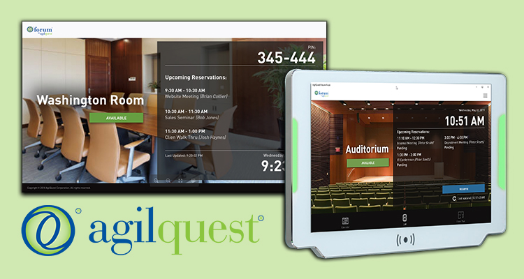 AgilQuest’s Room Booking Software, together with Intel, creates a Seamless Meeting Experience