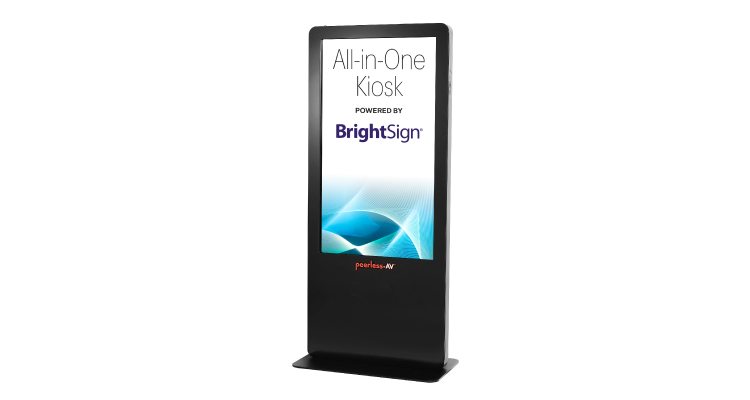 Peerless-AV Partners with BrightSign Again for Touch-Based Indoor Kiosk