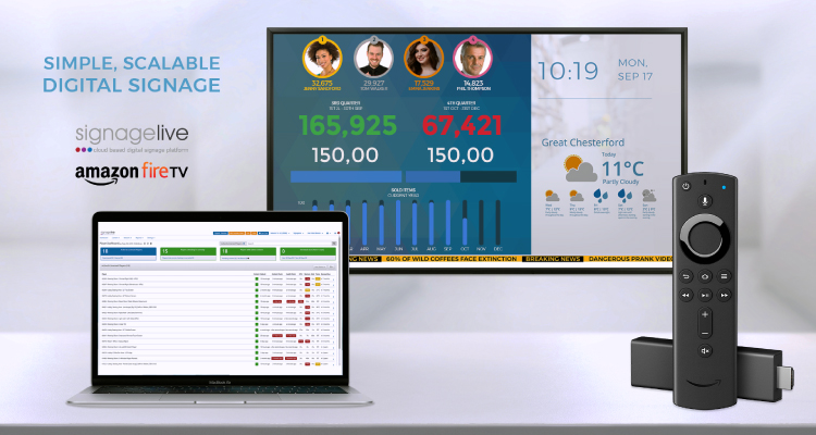 Signagelive Now Works on Amazon Fire TV Sticks and Players