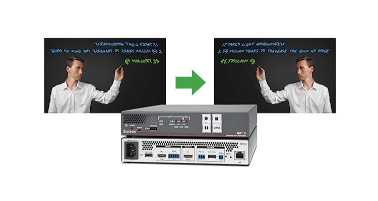 Extron Adds Image Reversal and Mirroring LinkLicense for the SMP 111, a Must-Have for UCC Applications