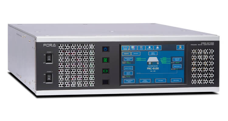 FOR-A Debuts FRC-9100 Multi-Format Frame Rate Converter