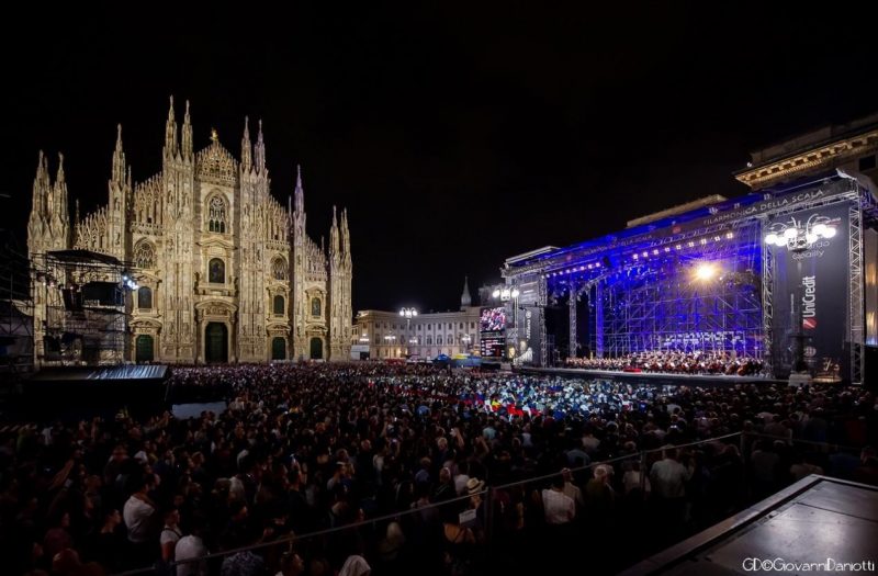 L-Acoustics K Series impresses Orchestra Filarmonica della Scala at Piazza Duomo open-air concert