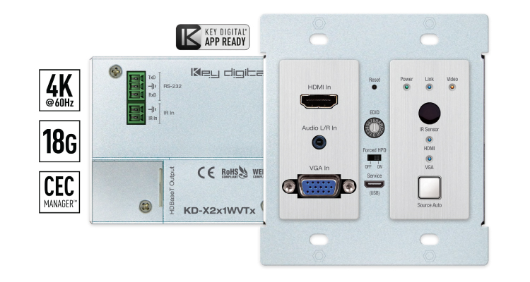 New KD-X2x1WVTx Debuts from Key Digital