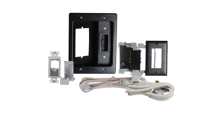 Legrand Has New Recessed On-Q Mounting Kits for LCD and OLED TV