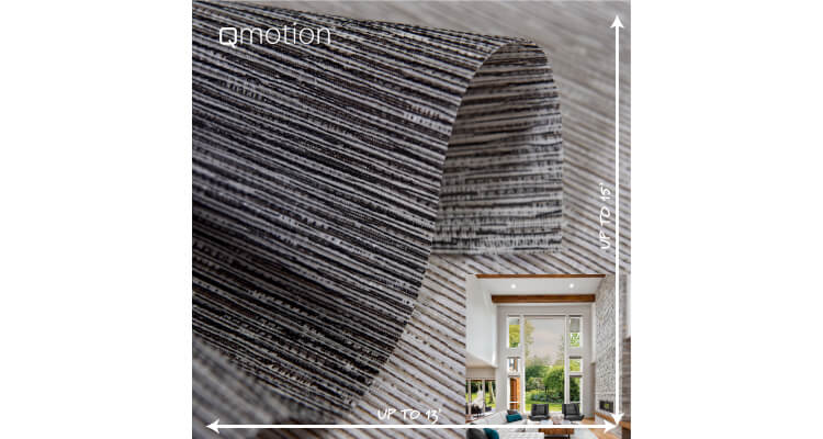 QMotion Now Has Giant-Sized Roller Shades