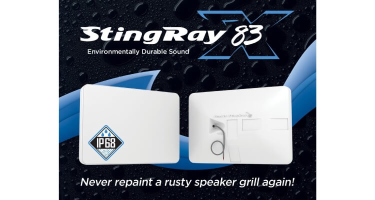 Stealth Acoustics StingRay Marine-Grade Speaker Debuts