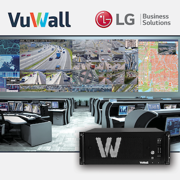 VuWall and LG Partner to Deliver the Most Advanced Integrated Video Wall Control and Display Technology for Control Room Environments