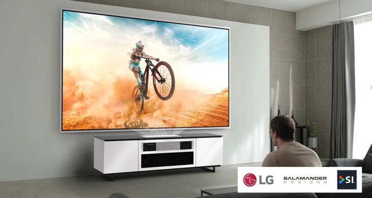 New Custom Cabinets Designed Specifically For Lg Cinebeam