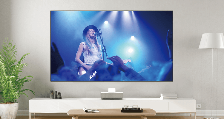 Epson Debuts Epson LS500 4K Laser Projection TV