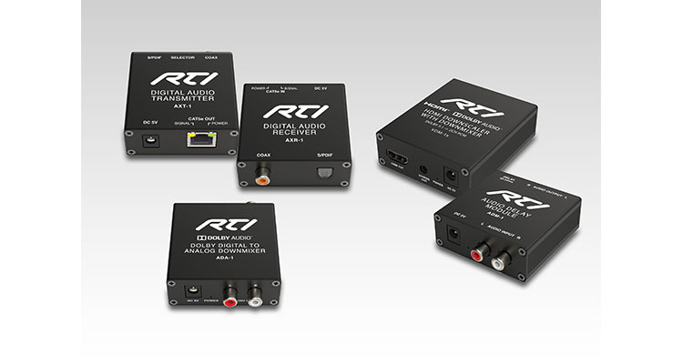 New RTI ADA-1 Audio Distribution Solution Ships