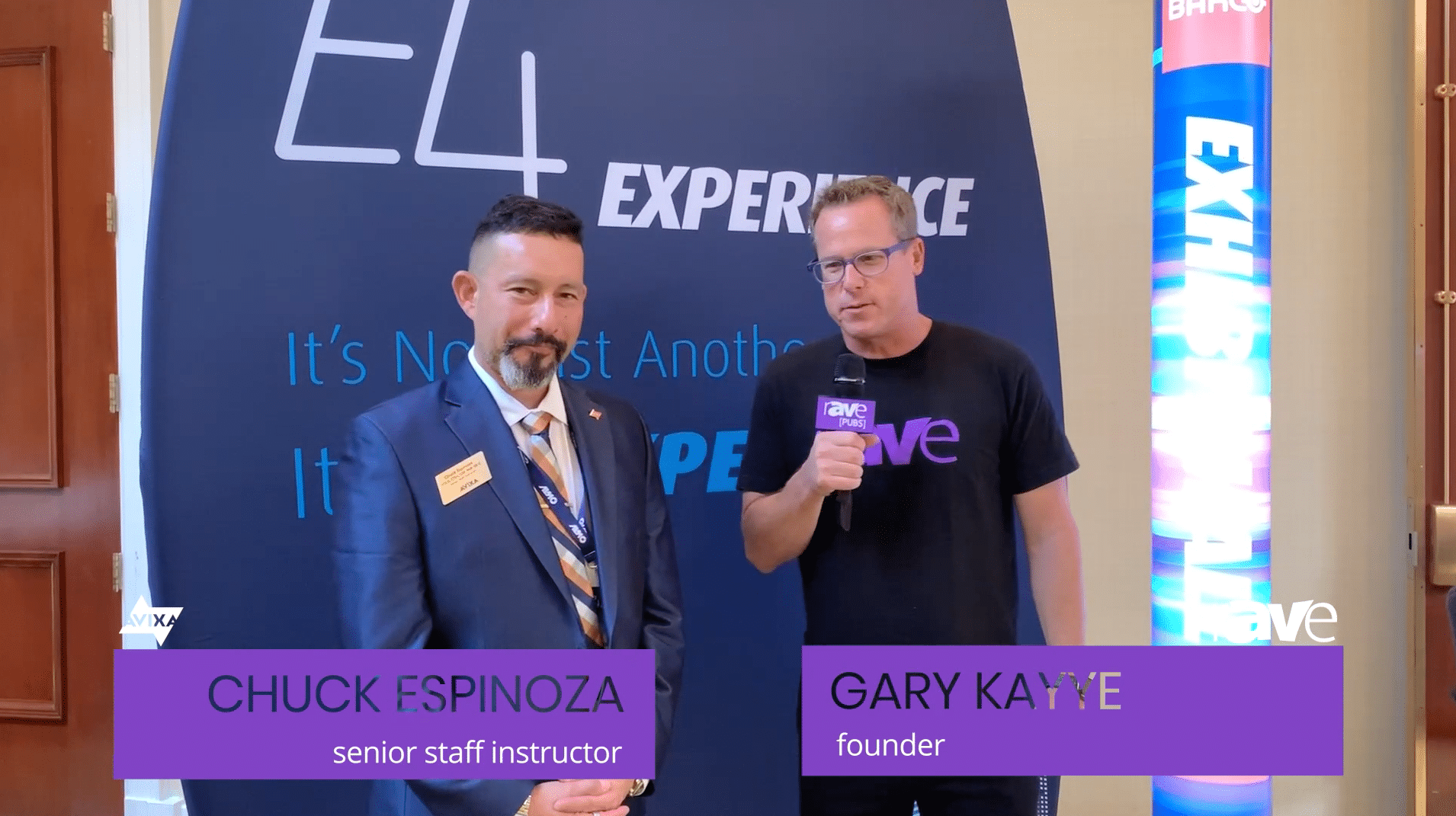 E4 Experience: Gary Asks AVIXA’s Chuck Espinoza, “What Are the Three Most Popular Qs From AV Pros?”