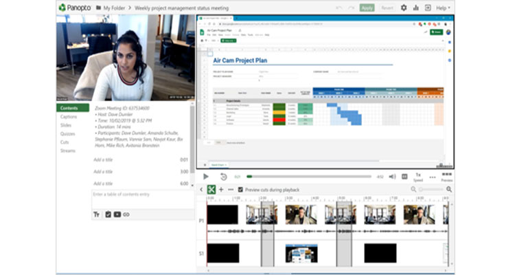 Panopto Video Content Management System Now Available on Zoom App Marketplace