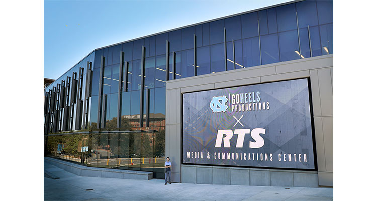 University of North Carolina Chooses RTS Intercoms For New ACC Network Production Facilities