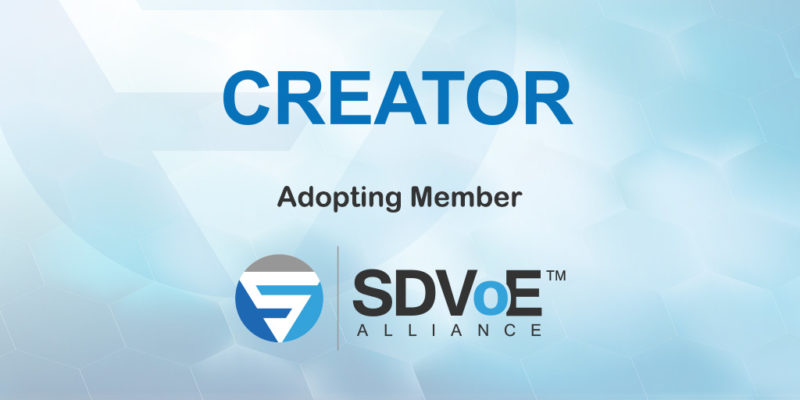 Creator Corporation Joins SDVoE Alliance