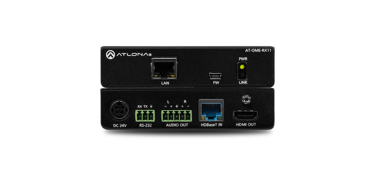 Atlona Introduces New Omega Series HDBaseT Receiver