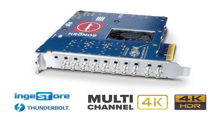 Bluefish444 KRONOS K8 video I/O card