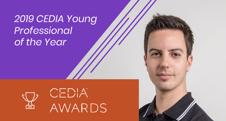 Michael Sherman CEDIA Young Professional of the Year 2019