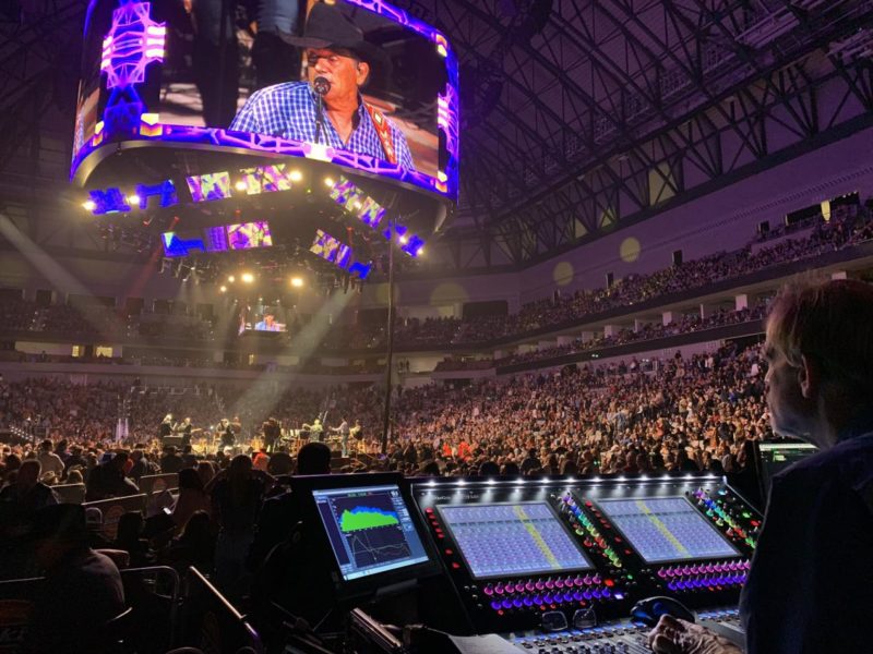 George Strait Checks “Yes” For A DiGiCo SD12 96 FOH Console