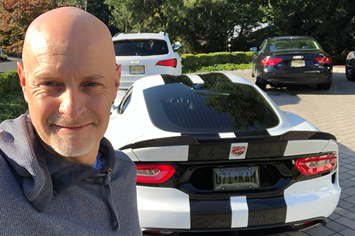 Fred Bergetzi Selfie with Viper 1219