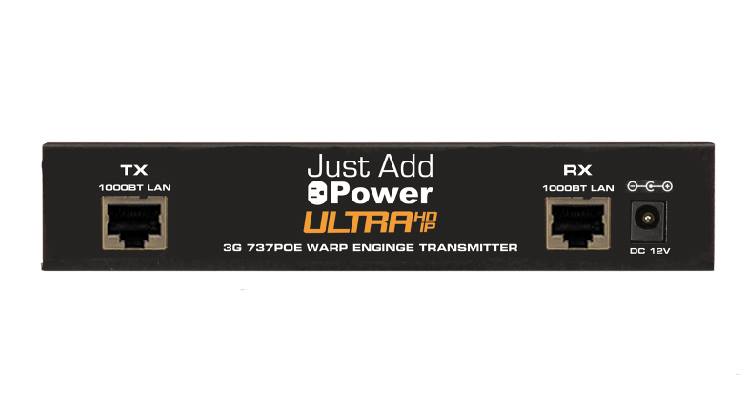 Just Add Power Now Shipping 1G AV-over-IP Solution