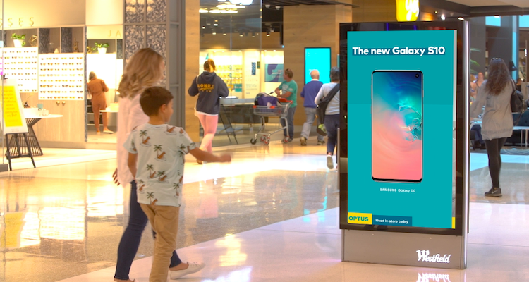 Quividi Launches Targeted DOOH Campaign for Australian Launch of Samsung Galaxy S10