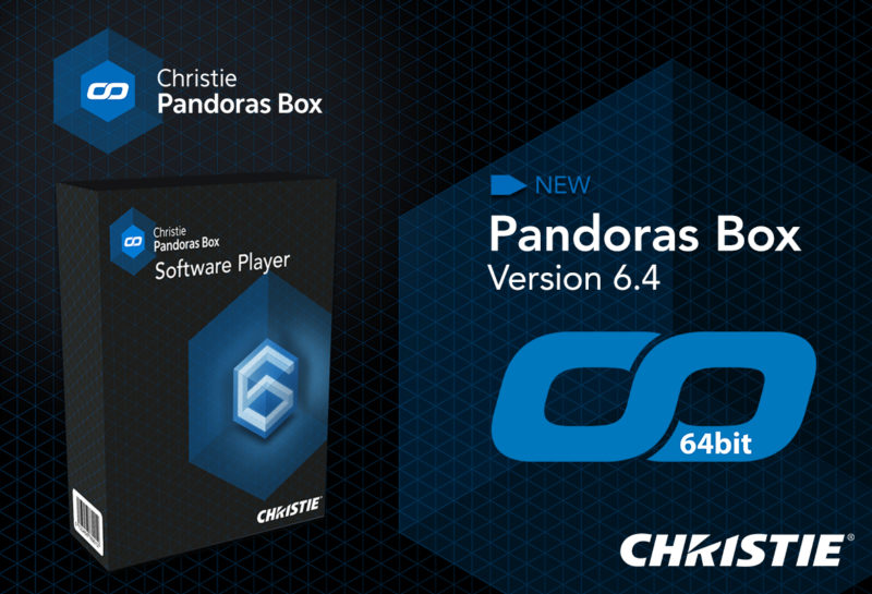 Christie releases 64-bit version of Pandoras Box