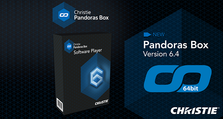 Christie Adds 64-Bit Processing to Pandoras Box Version 6.4