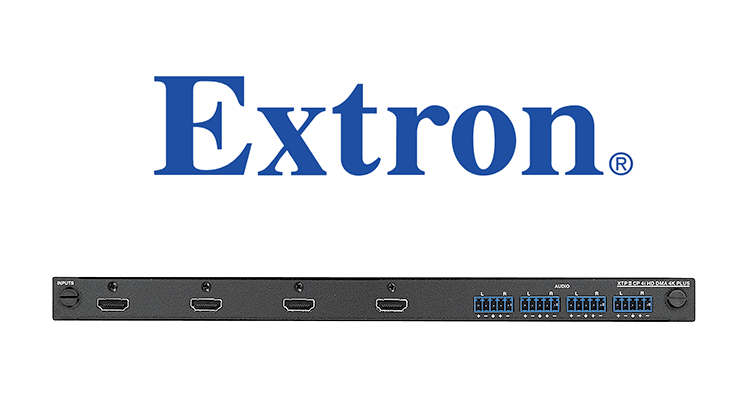 Extron Launches XTP II CP 4i HD DMA 4K PLUS Input Board