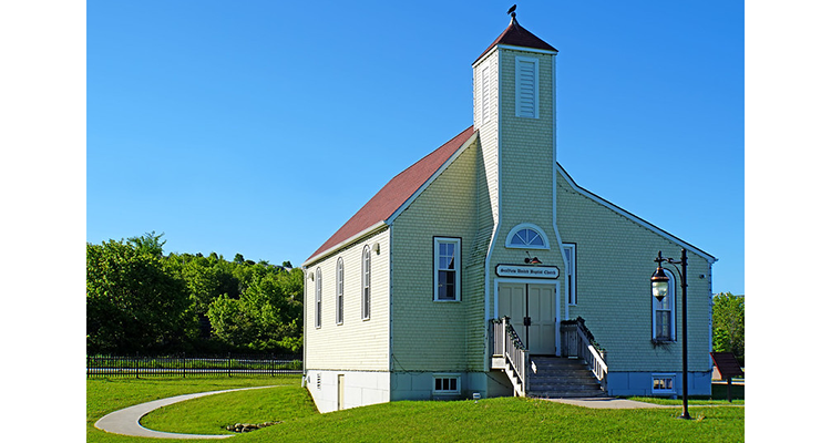 A small house of worship in Nova Scotia.