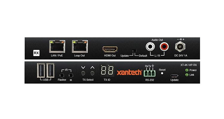 Xantech Now Shipping 4K Video-Over-IP Solution